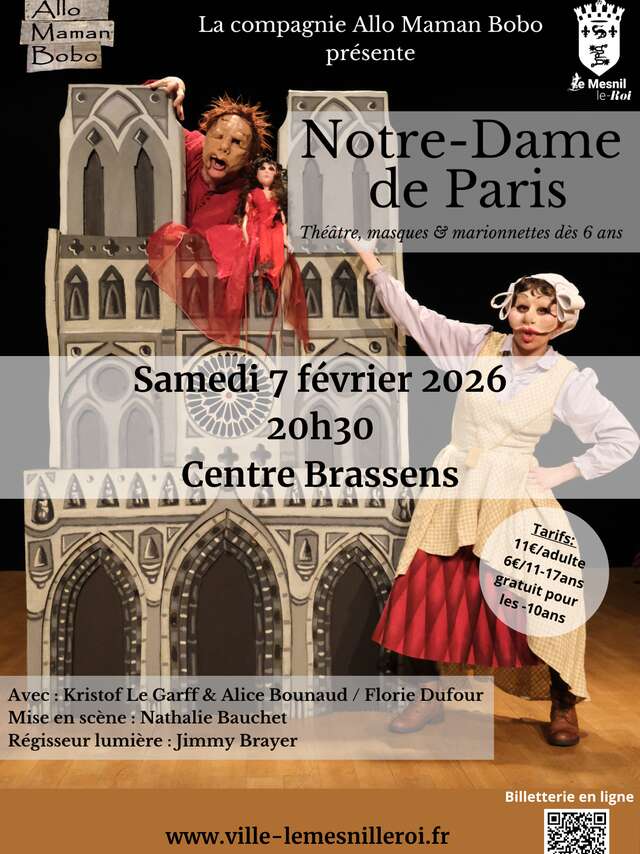 Théâtre : Notre Dame de Paris