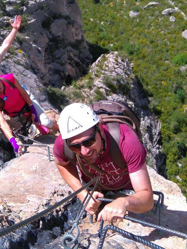 Via ferrata de Rouanne - Eric Fossard