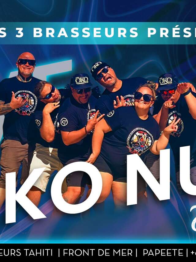 Oko nui en concert - 3 Brasseurs Tahiti