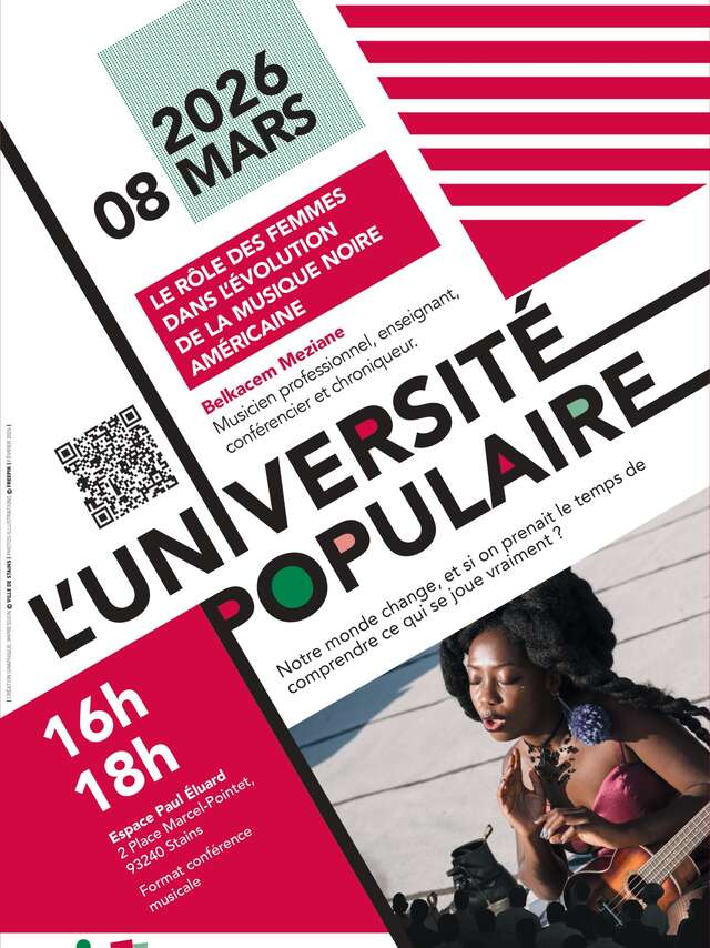 Conférence musicale - Le rôle des femmes dans l'évolution de la musique noire américaine