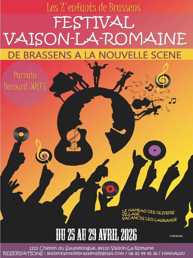 Concert by Bernard Joyet - From Brassens to the new scene