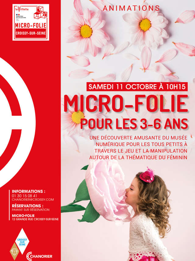 Octobre Rose - Micro-Folie des tous petits : drôle de dame