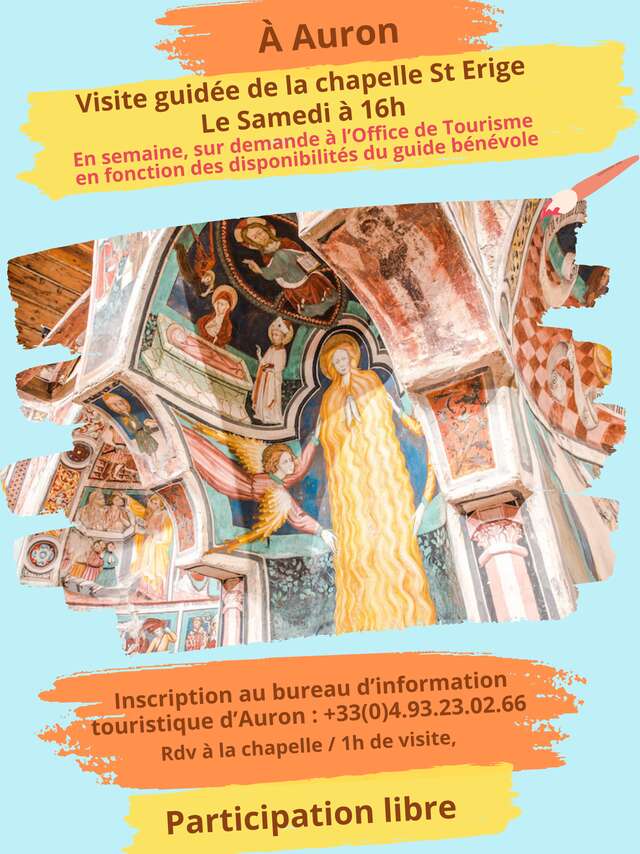 Visite de la chapelle Saint Erige