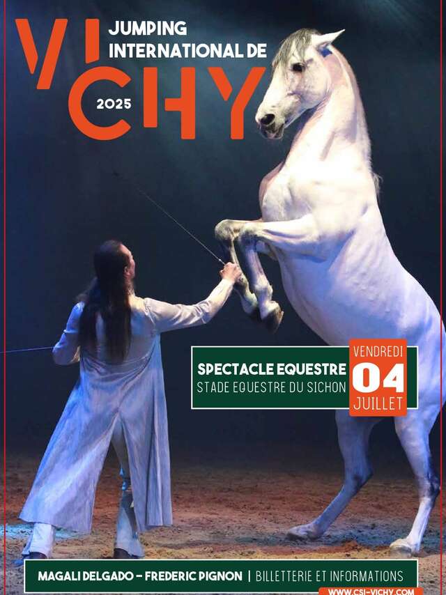 Spectacle équestre Magali Delgado et Frédéric Pignon