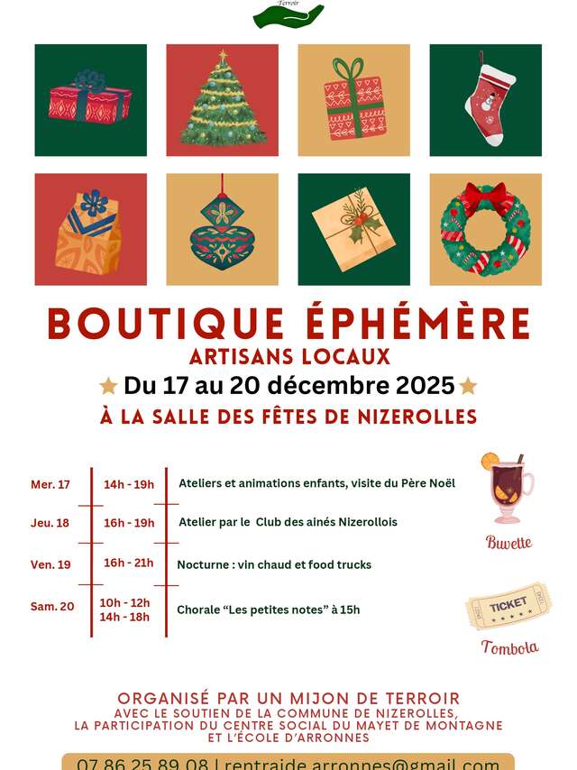 Boutique Ephémère de Noël