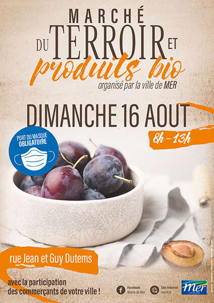 Marché du terroir et Bio à Mer