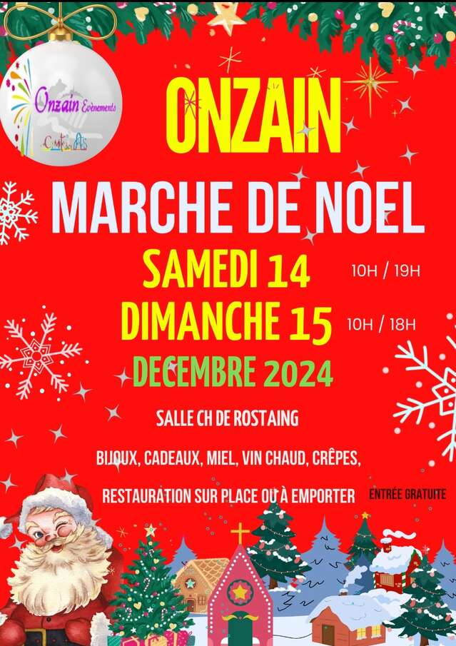 Marché de Noël à Veuzain-sur-Loire