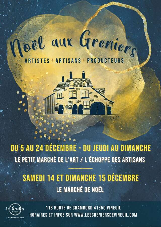 Petit marché de l'art, Echoppe d'artisans et Marché de Noel