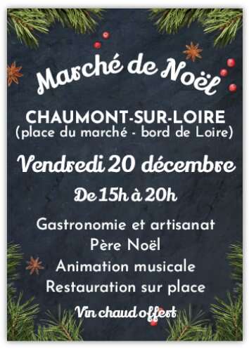 Marché de Noël à Chaumont-sur-Loire