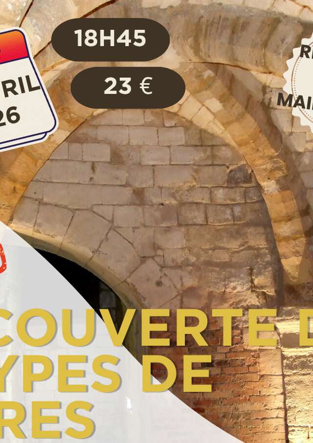 Soirée Dégustation Bières aux Caves Médiévales