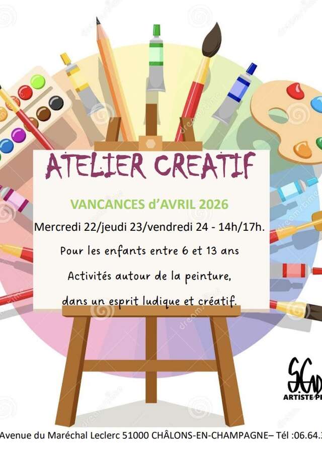 Atelier Créatif avec Sandra Gadret