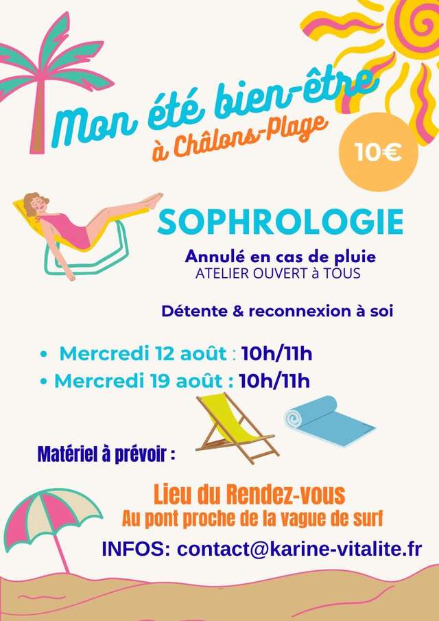 Mon été bien-être à Châlons Plage