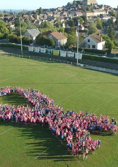 La Gourdonnaise Rose et Bleu : 7 km contre le cancer