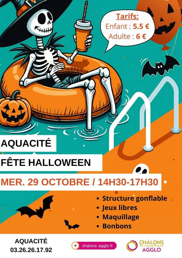 Halloween à l'Aquacité