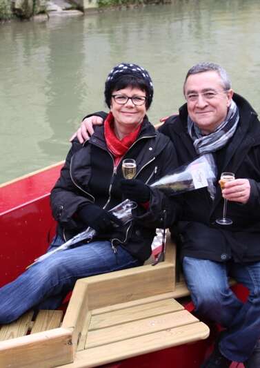 Balade en barque spéciale Saint-Valentin