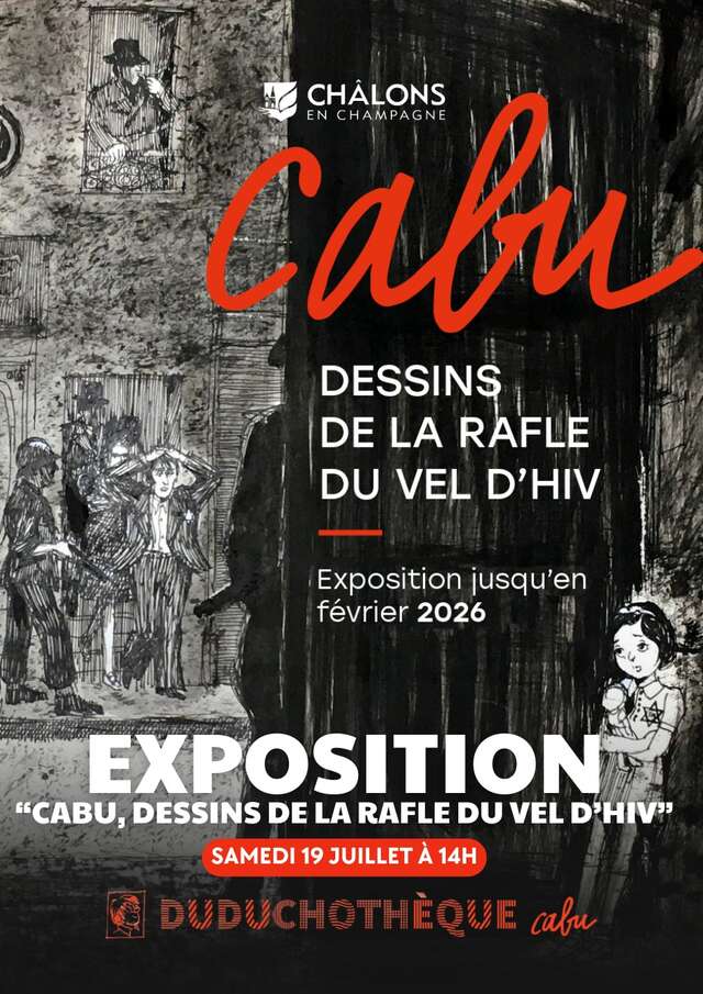 Exposition : Cabu, dessins de la Rafle du Vel d'Hiv