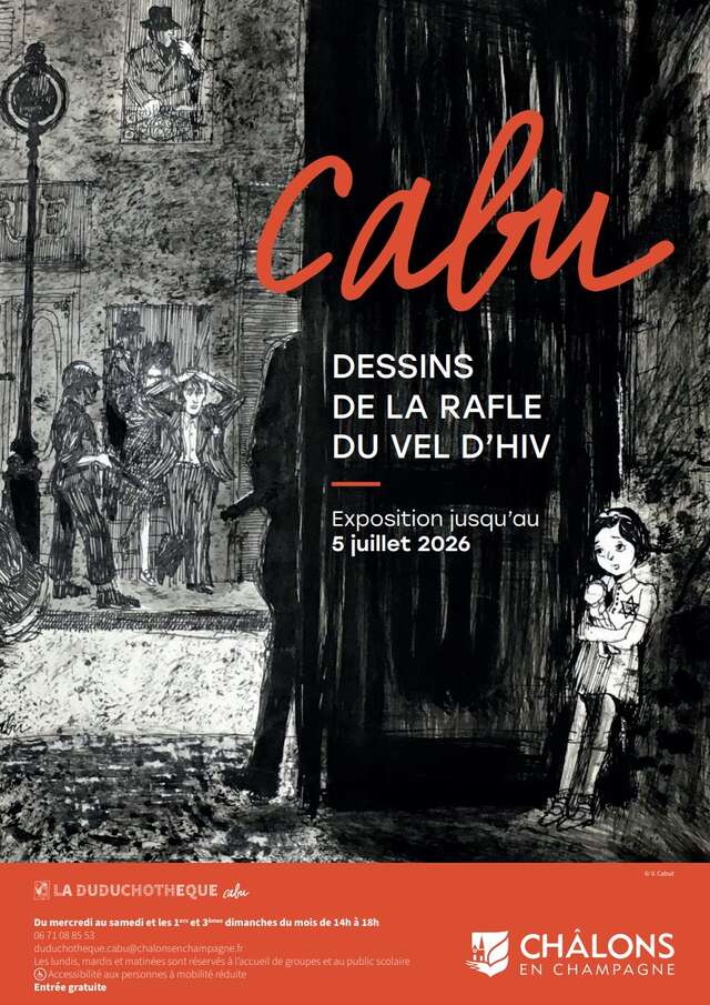 Exposition : Cabu, dessins de la Rafle du Vel d'Hiv