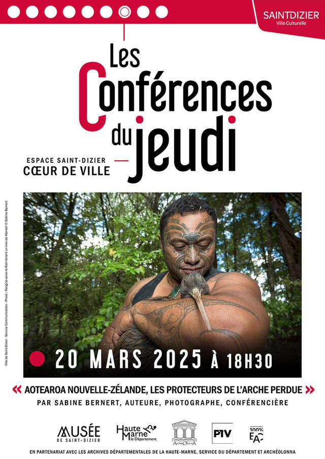 LES CONFERENCES DU JEUDI : AOTEAROA NOUVELLE-ZELANDE, LES PROTECTEURS DE L'ARCHE PERDUE