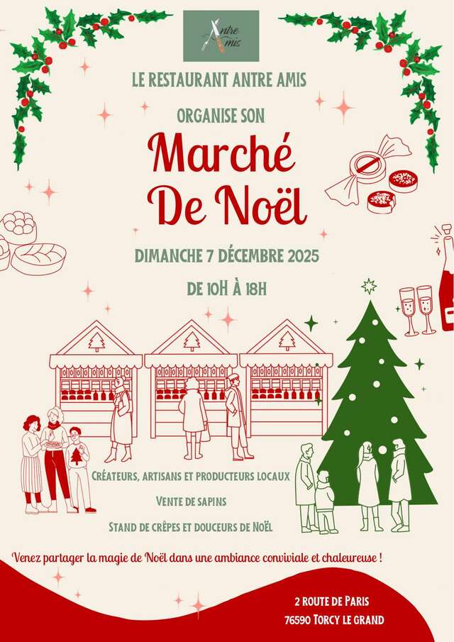Marché de Noël chez Antre Amis