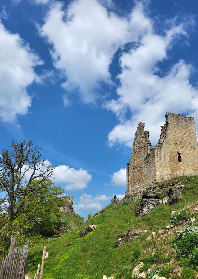 L'ancienne forteresse médiévale de Crozant