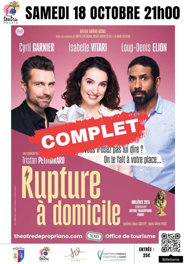 Théâtre "Rupture à domicile"