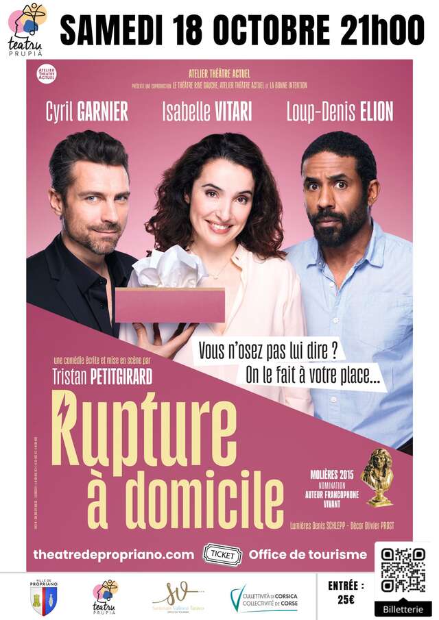 Théâtre "Rupture à domicile"