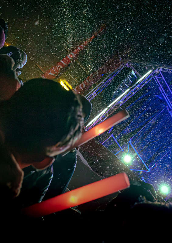 Soirée du réveillon & feux d'artifice