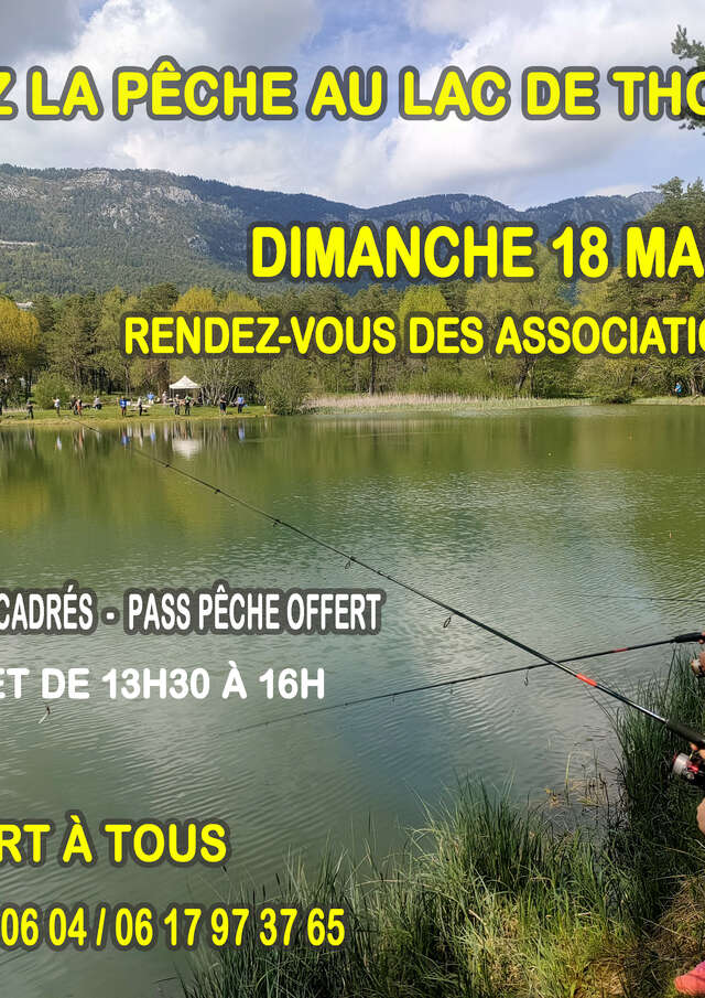 Fête des associations de pêche au lac de Thorenc