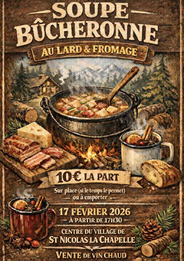 Holzfällersuppe des Festkomitees