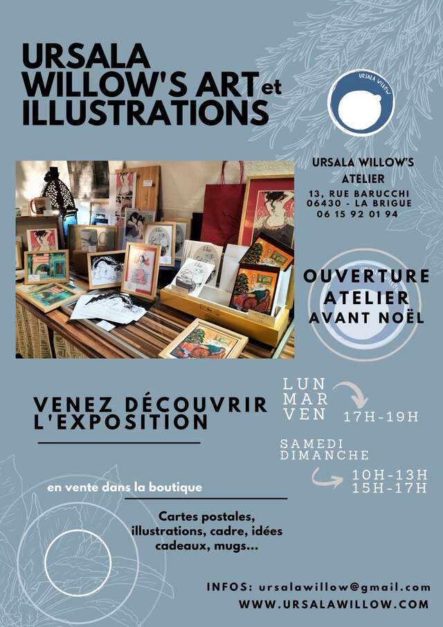 Artisan d'art - L'atelier de Ursala Willow - Arts and Illustrations