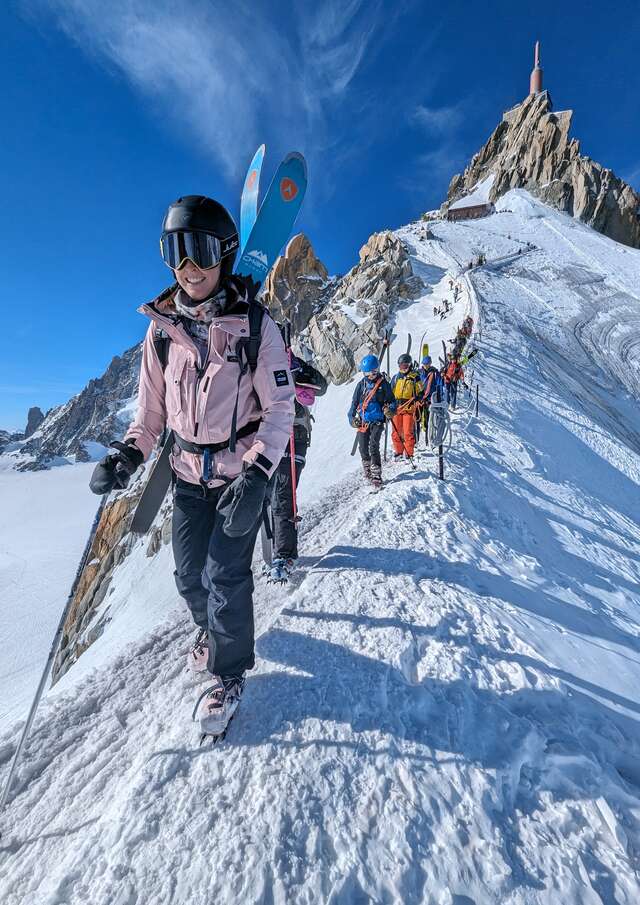 Sortie à la Vallée Blanche