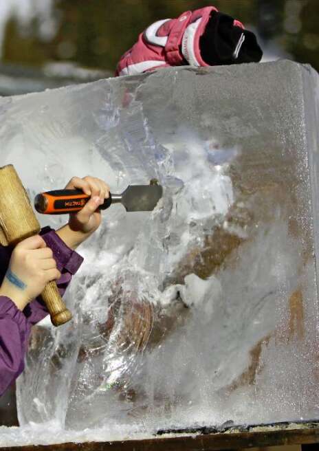 Chasse au trésor glacée