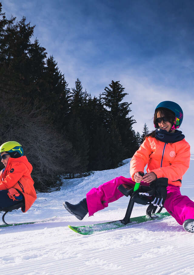 Découverte Snooc / Snowskate en musique