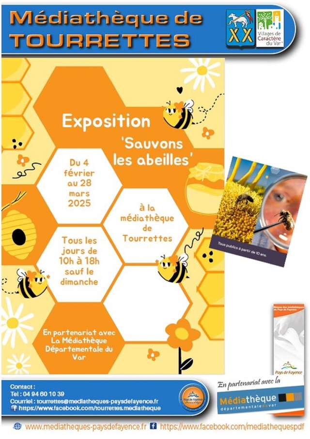 Exposition Sauvons les abeilles