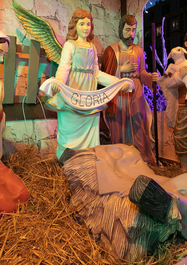 Un Noël à la montagne - Les crèches