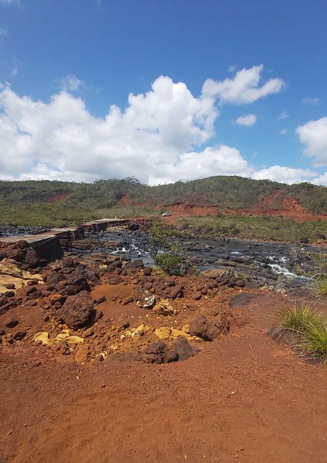 Trou d'eau de l'Ancien Pont - Creek Pernod