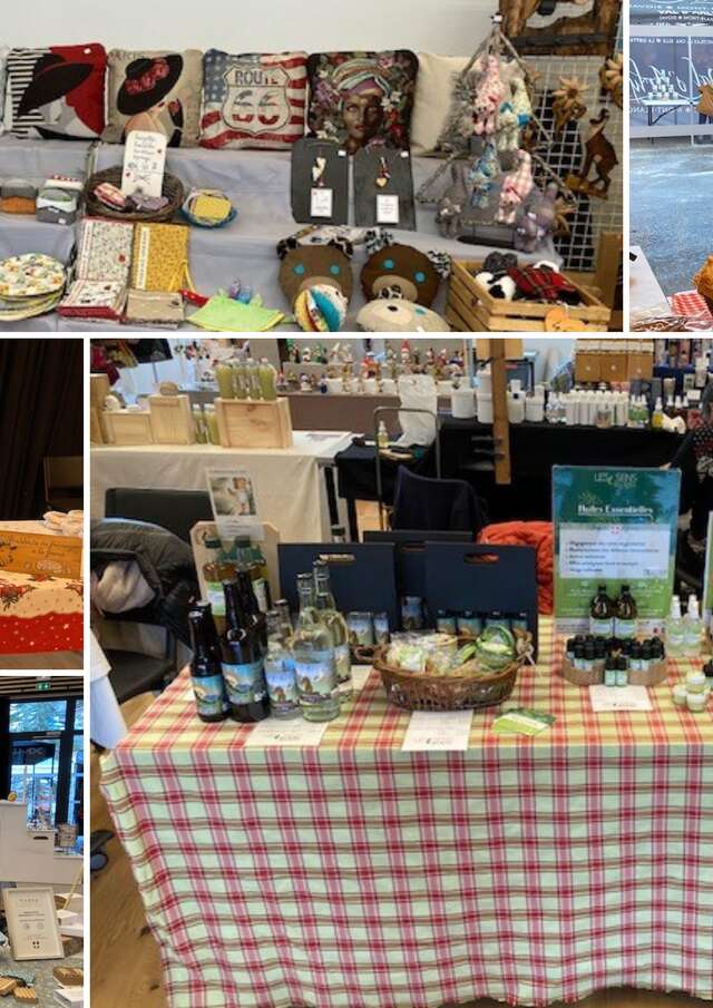 Marché de Noël animé