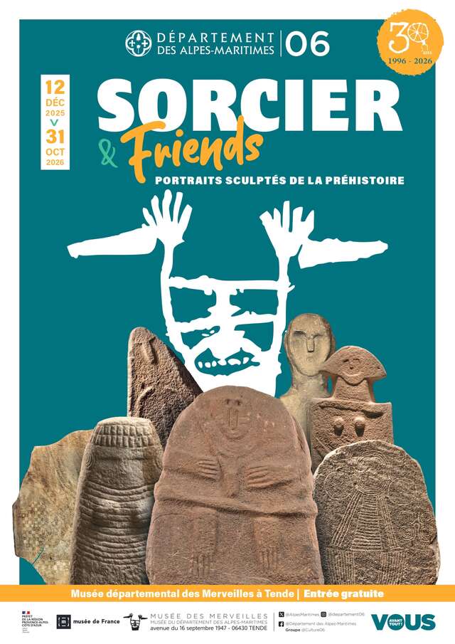 Exposition temporaire "Sorciers & Friends. Portraits sculptés de la Préhistoire""