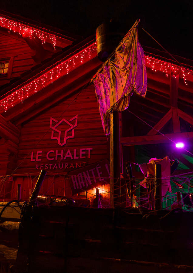 Le chalet hanté
