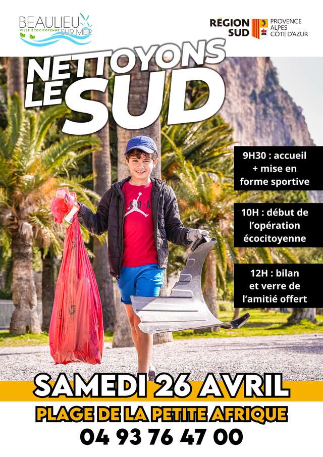 Let's clean up the south - Beaulieu-sur-Mer