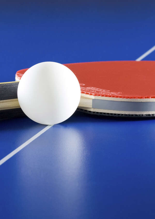 Tournoi amical de ping-pong