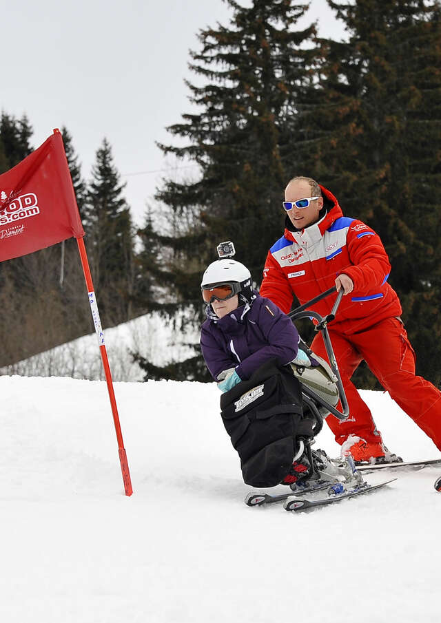 Accompagnement d'un moniteur en Handiski