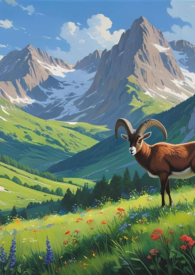 Jeu de piste "Retrouvons le bouquetin"