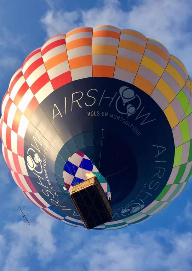 Profitez d'un baptême en montgolfière et d’un hébergement insolite