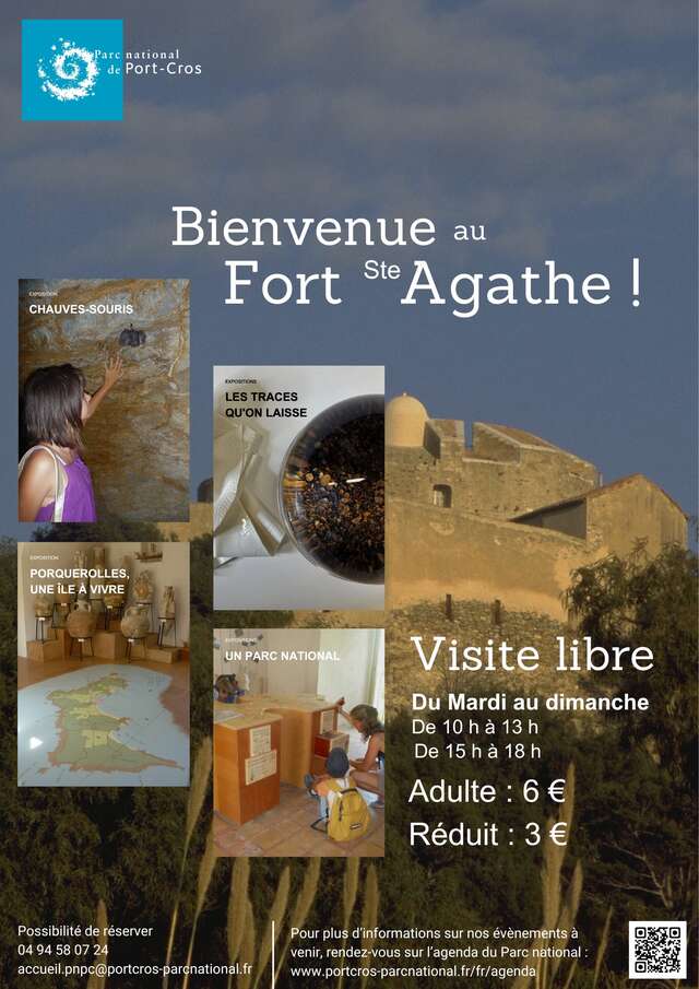 Self-guided tours of Fort Sainte-Agathe