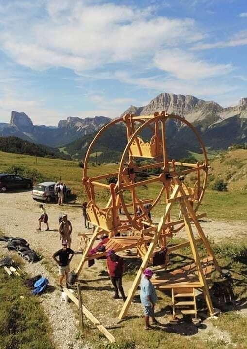 La Belle Roue : manège écolo