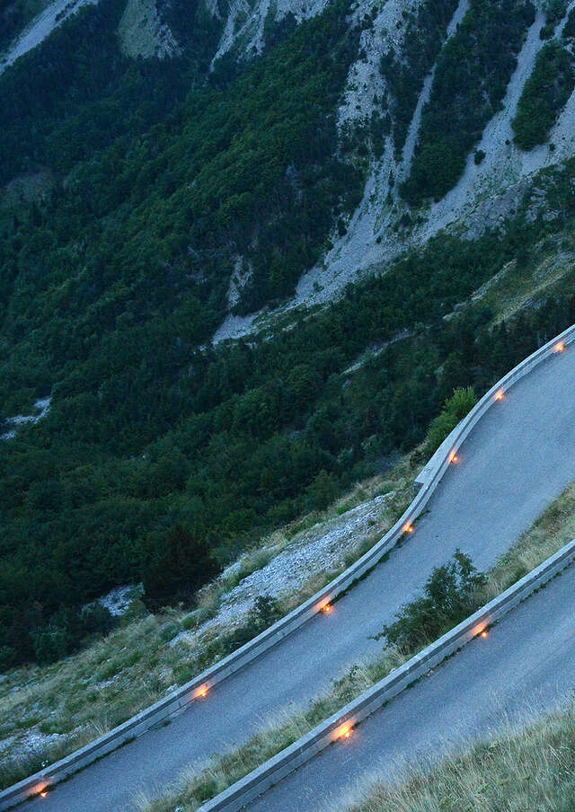 Montée cycliste du Col du Noyer