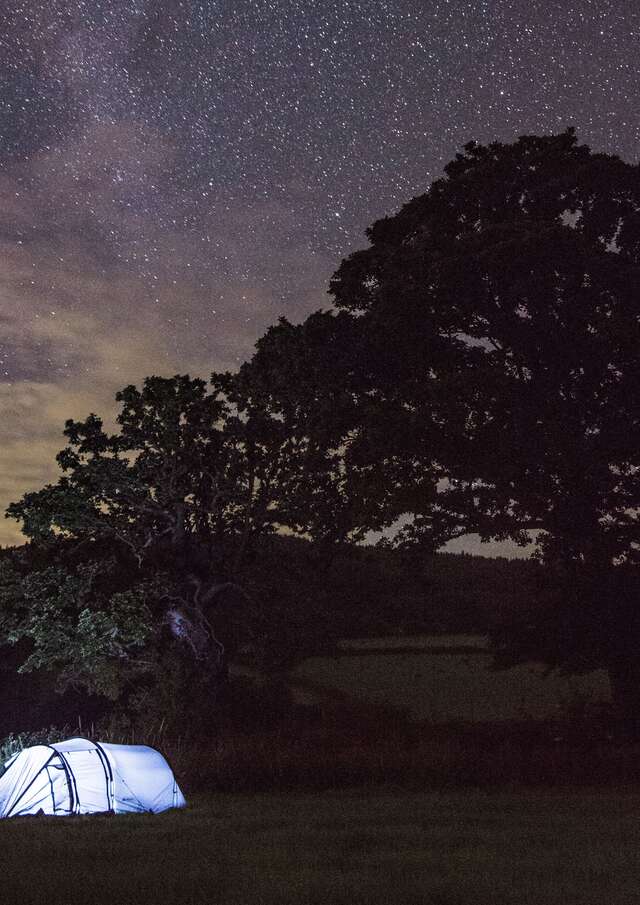 Randonnée ciel étoilé et nuit au bivouac de Roua