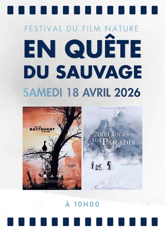 Séance En quête du sauvage - Festival du Film Nature
