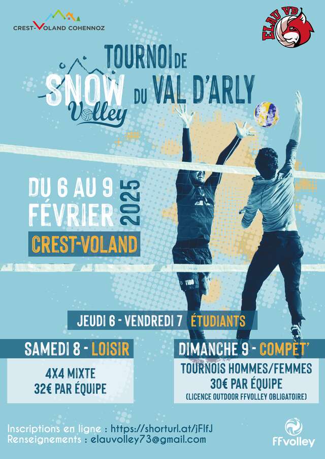 Snow Volley Tournament Val d'Arly